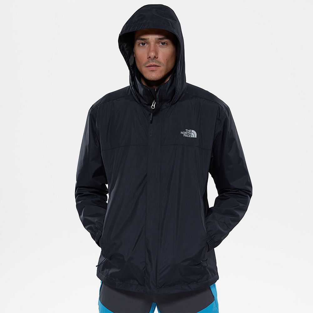 The North Face Lightweight Shell Jackets Mens Australia - The North Face Resolve Black Hiking (SQM-4